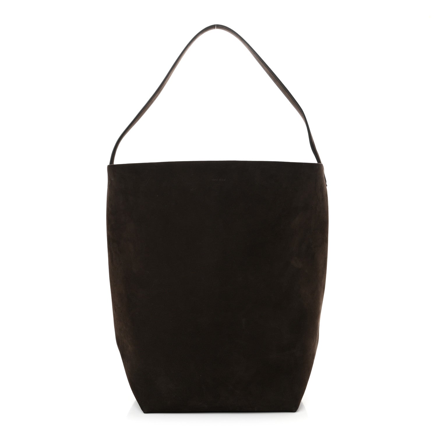 The Row Nubuck Large N/S Park Tote Wood Brown 1 of 10