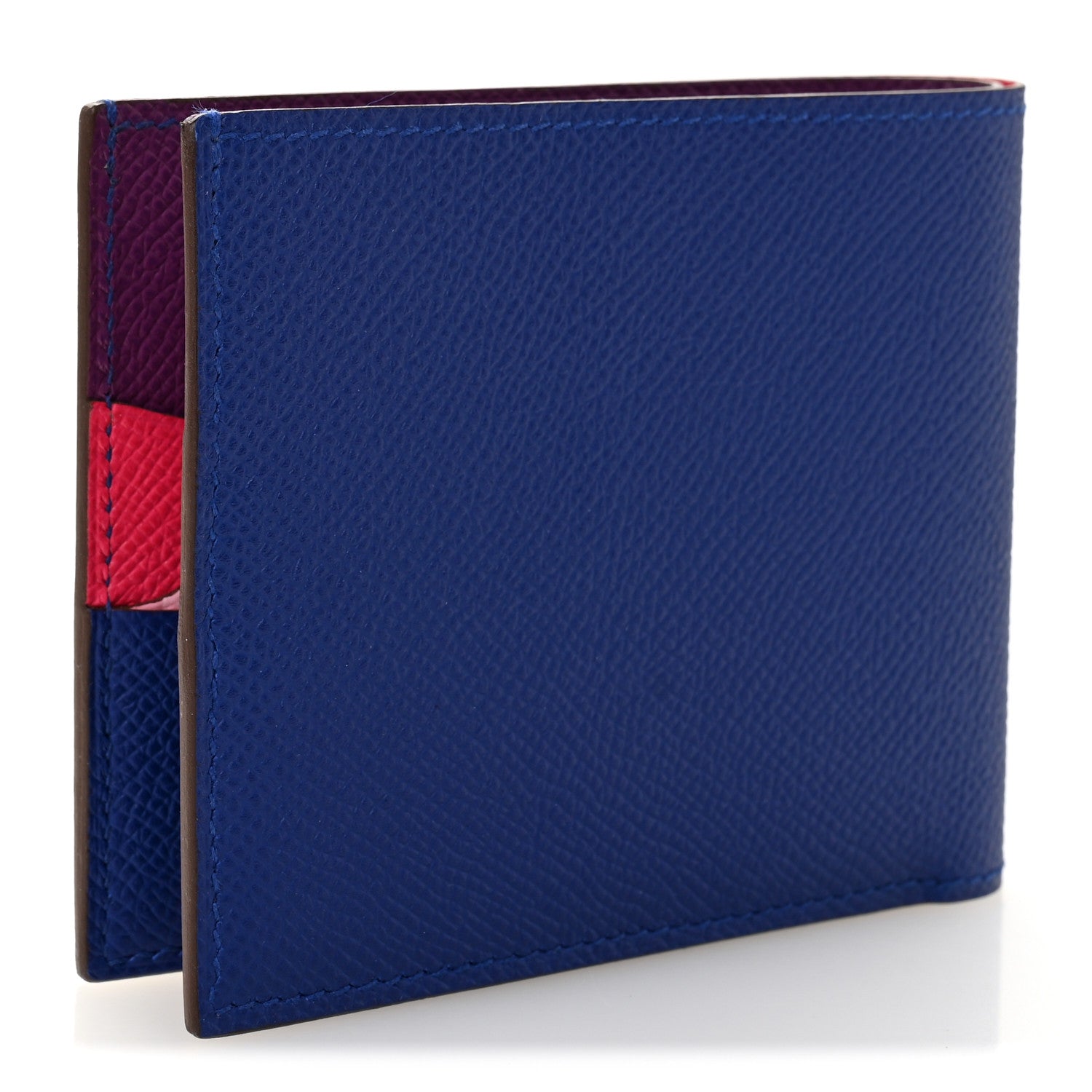 Hermes Epsom Matte Alligator Histoire Naturelle Wallet Cold Colors