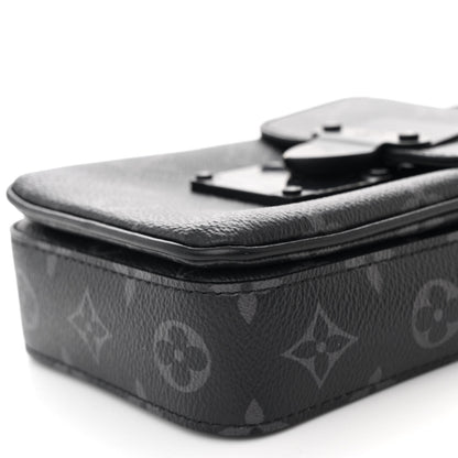 Louis Vuitton Monogram Eclipse S Lock Wearable Wallet 8 of 9