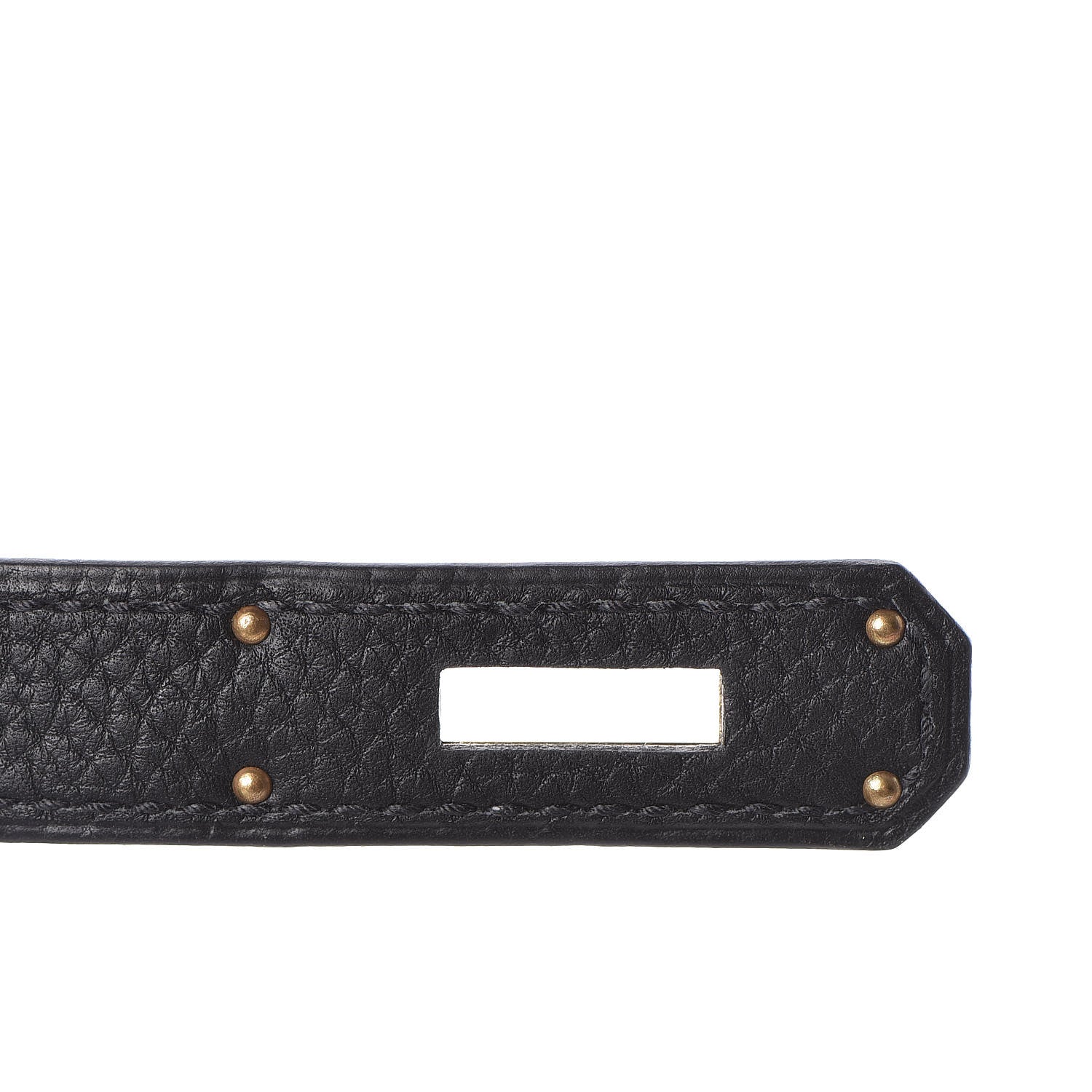 Hermes Togo Kelly Retourne 28 Black 28 of 38