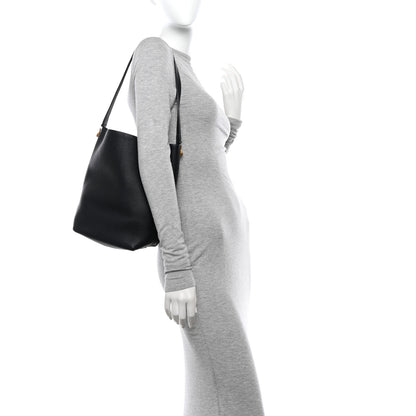 The Row Grained Calfskin Medium N/S Park Tote Black 2 of 10