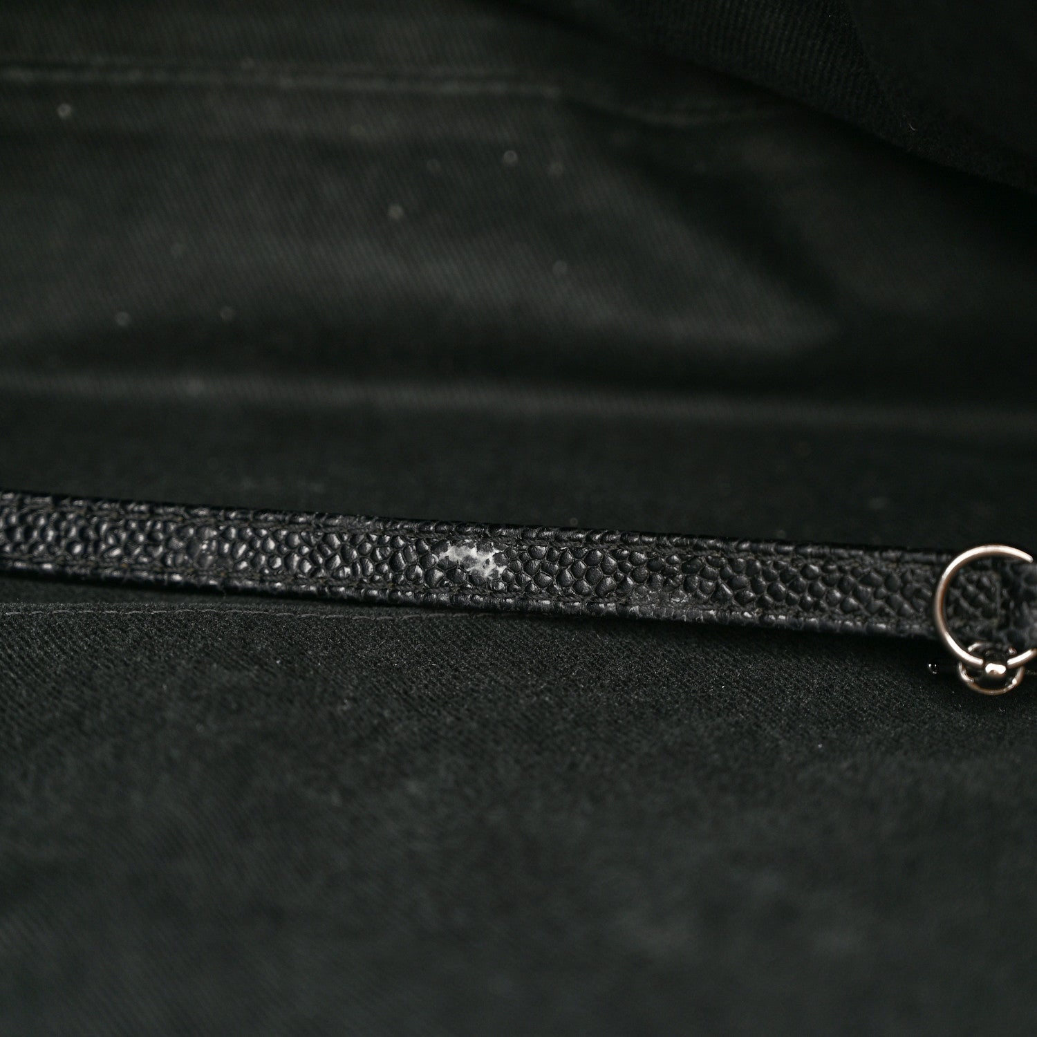 Chanel Caviar Quilted French Riviera Shouler Bag Black 11 of 11
