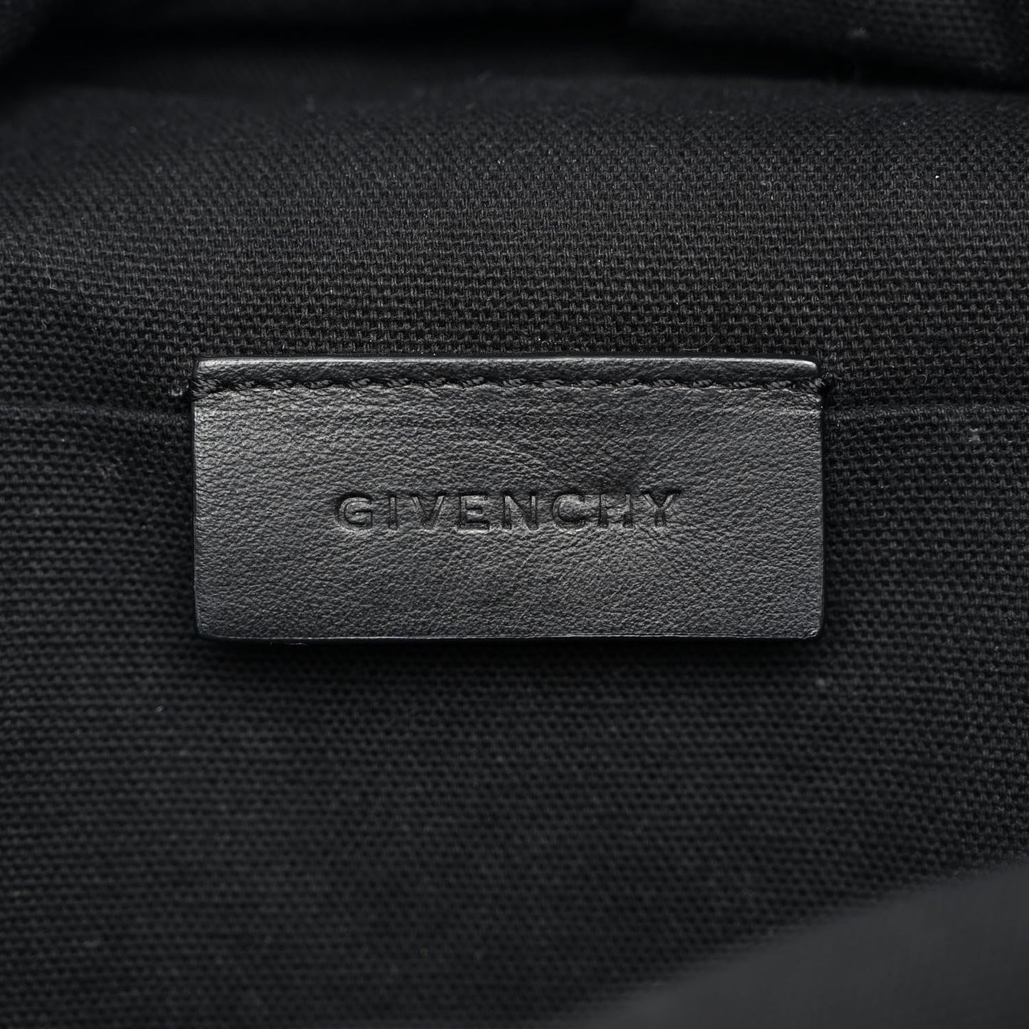 Smooth Calfskin Nano Cross Backpack Black