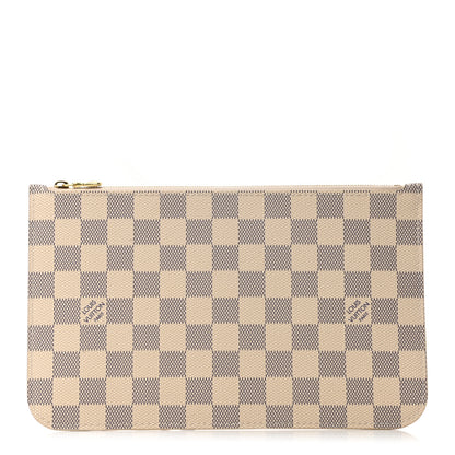 Louis Vuitton Damier Azur Neverfull MM GM Pochette 1 of 7