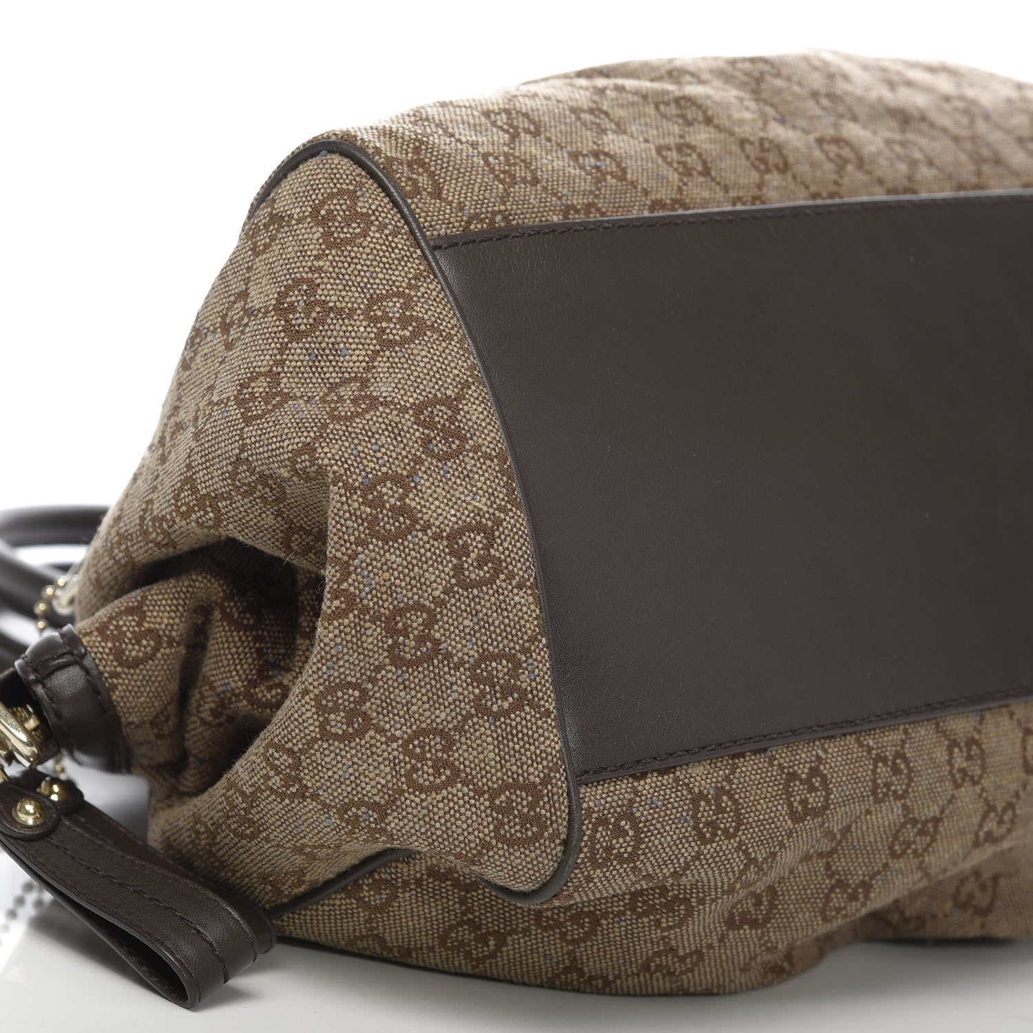 Gucci Monogram Medium Sukey Boston Bag Brown 14 of 16