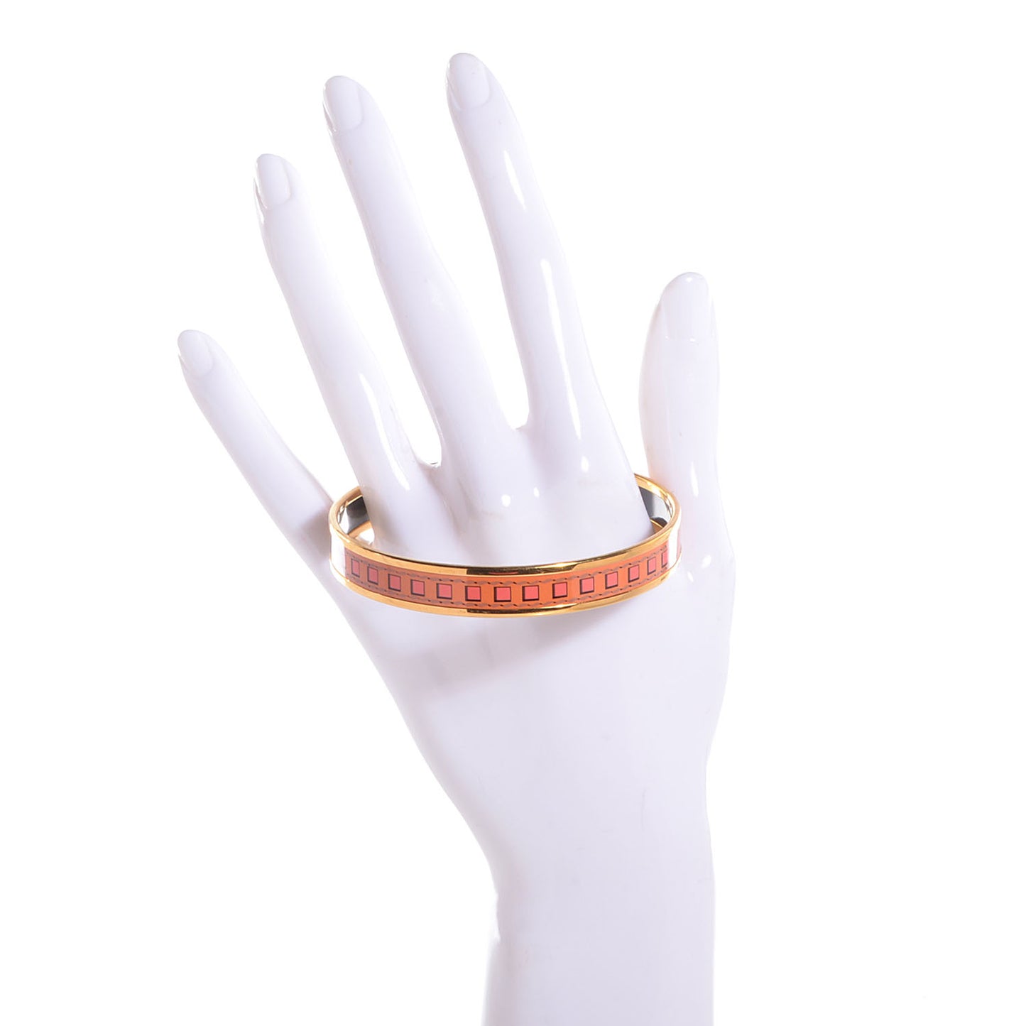 Enamel Printed Colliers de Chiens Narrow Bracelet 70 Sables