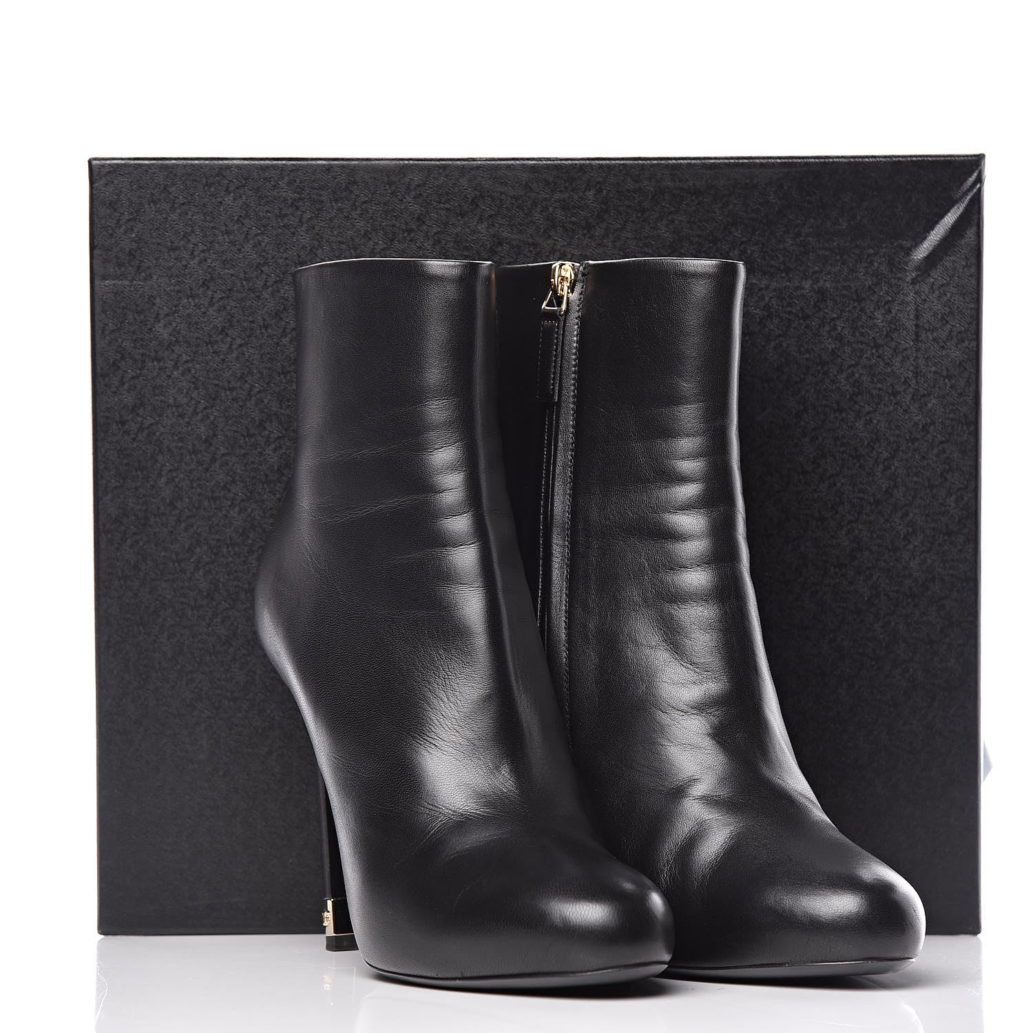 Chanel Lambskin CC Short Booties 41 Black 13 of 13