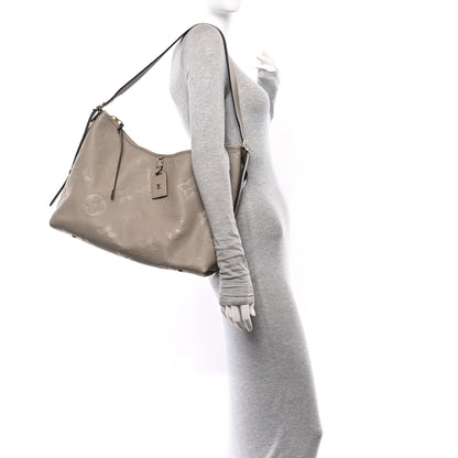 Louis Vuitton Empreinte Monogram Giant Carryall MM Tourterelle 2 of 10