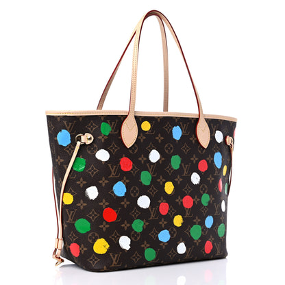 Louis Vuitton LV X YK Monogram Dots Neverfull MM 4 of 9