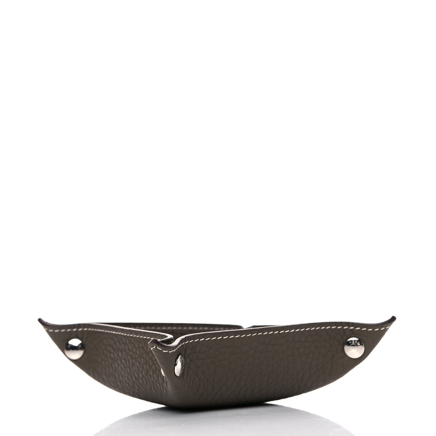 Taurillon Clemence Mini Mises et Relances Change Tray Etoupe
