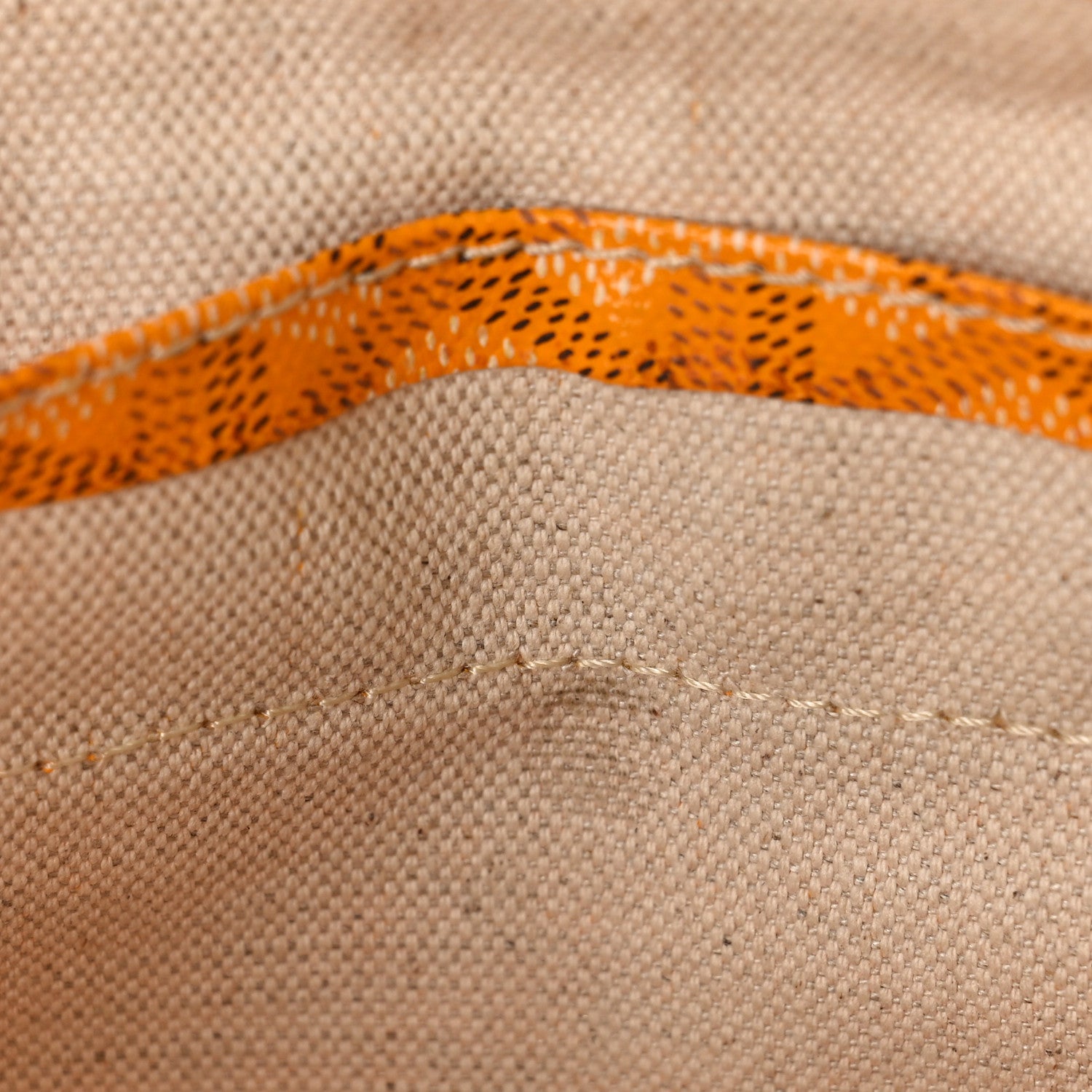 Goyard Goyardine Pouch Yellow 11 of 11