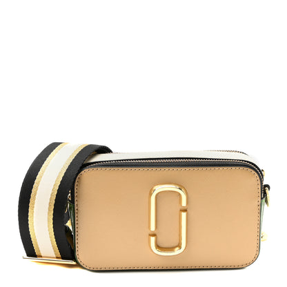 Marc Jacobs Saffiano Small Snapshot Camera Bag Sand Castle Multicolor 1 of 10