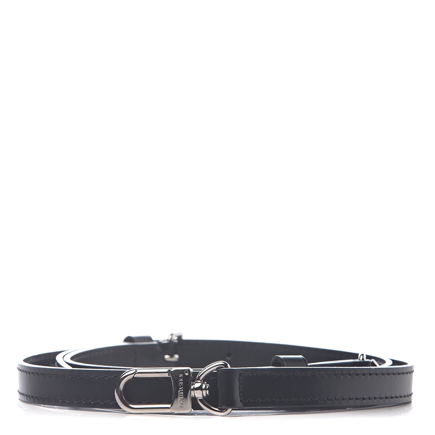 Calfskin 16mm Adjustable Shoulder Strap Black