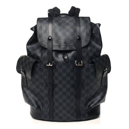 Louis Vuitton Damier Graphite Christopher MM Backpack 1 of 9