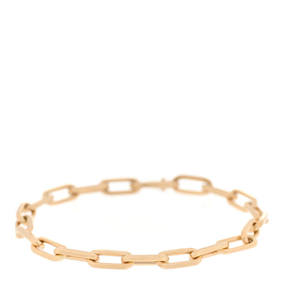 Cartier 18K Yellow Gold Santos de Cartier Link Chain Bracelet 1 of 5