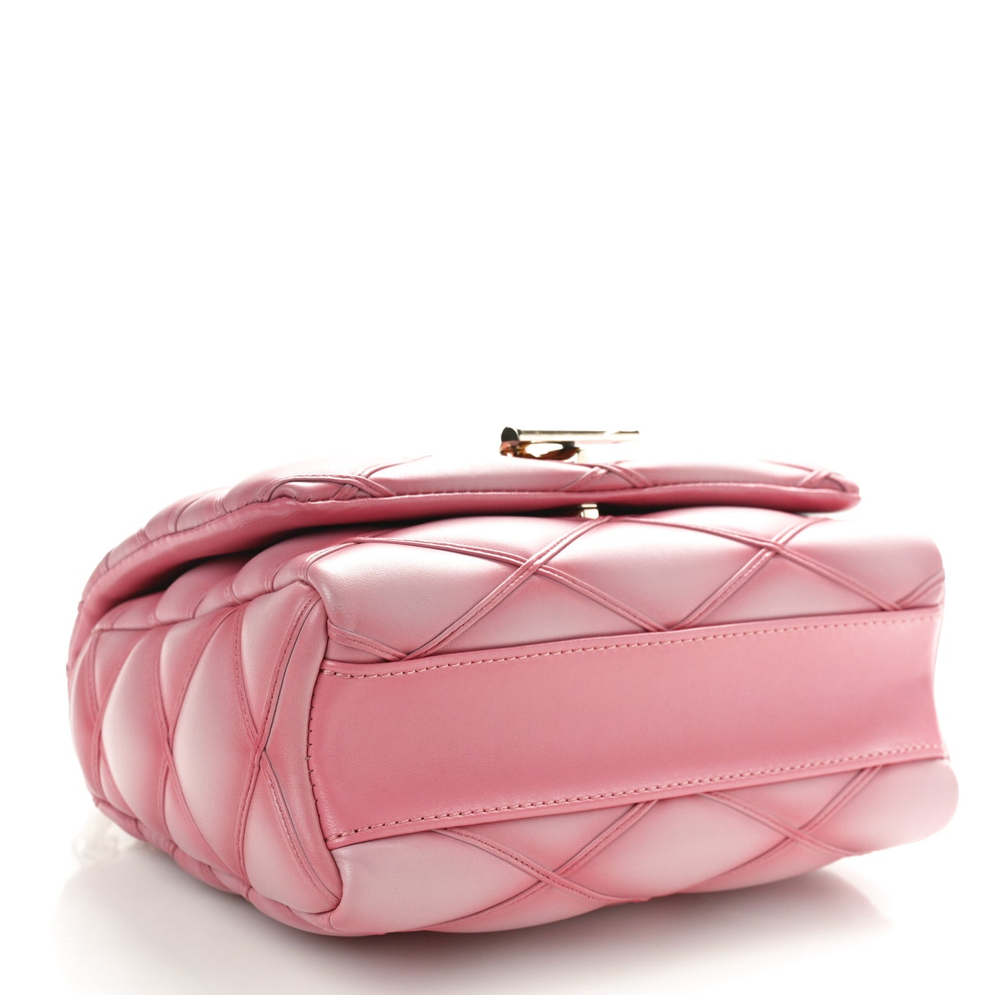 Lambskin Malletage Top Handle GO-14 MM Raspberry