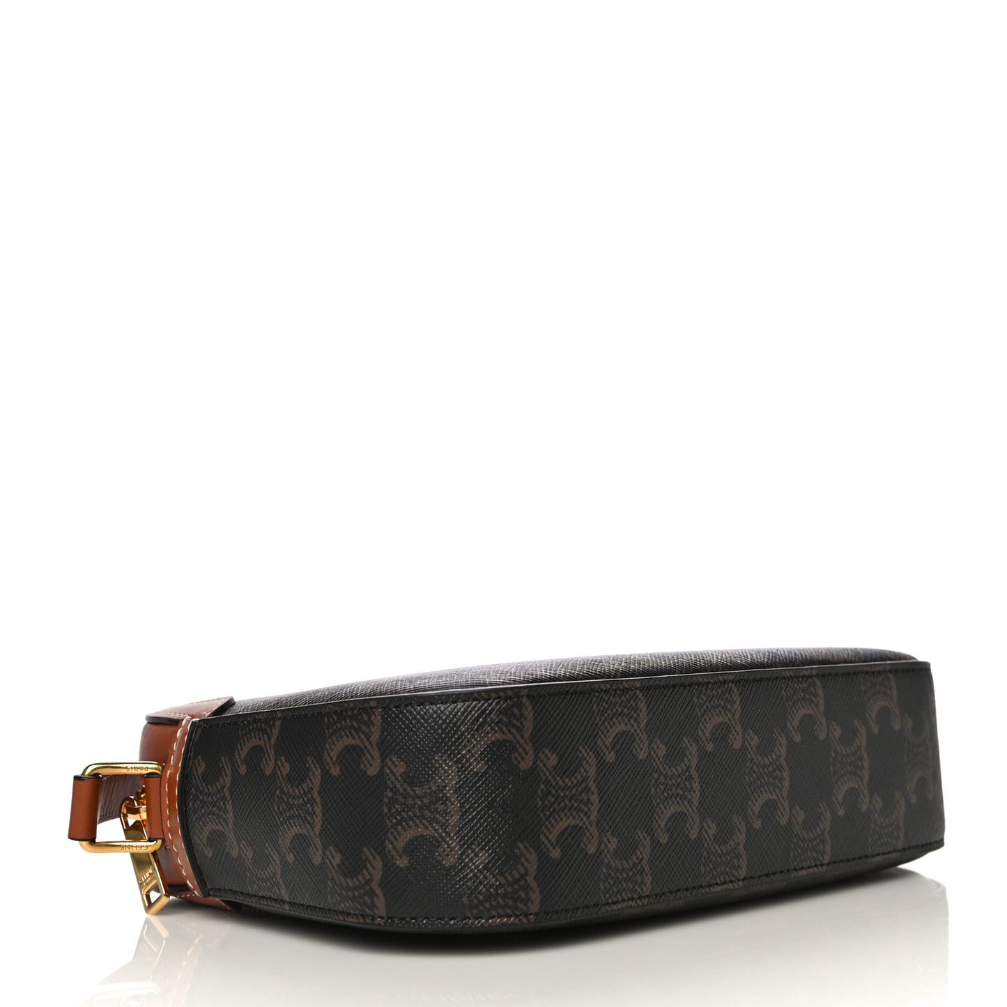 Triomphe Canvas Small Camera Bag Tan