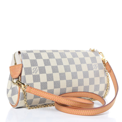 Louis Vuitton Damier Azur Eva Clutch 3 of 10