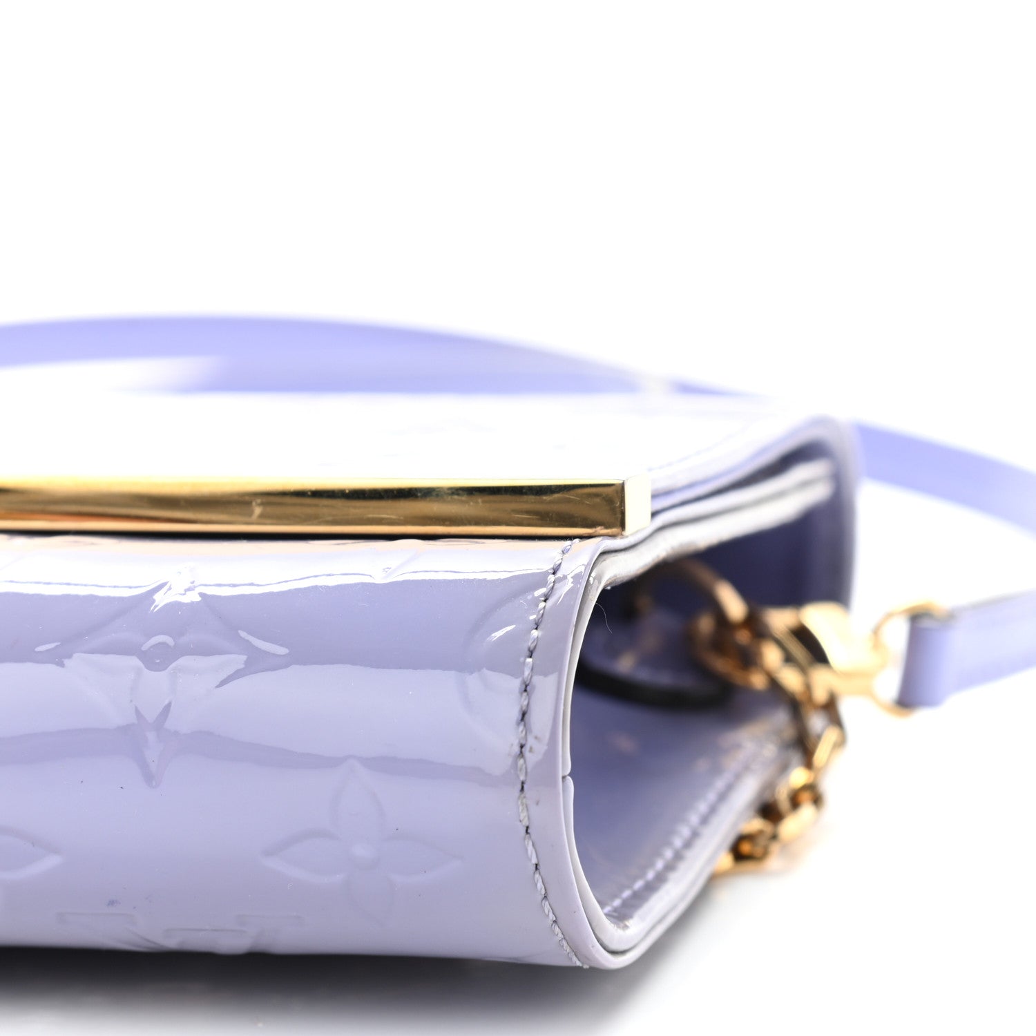 Louis Vuitton Vernis Ana Clutch Lilac 10 of 13