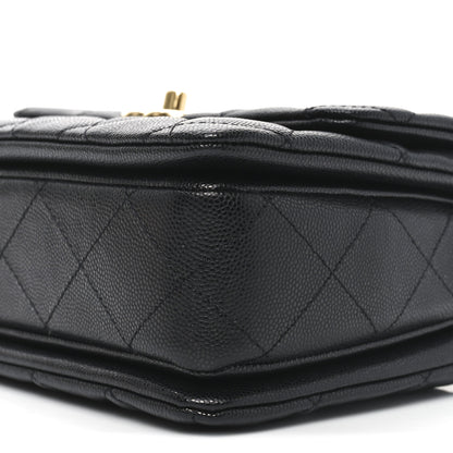 Chanel Caviar Quilted Mini Coco First Flap Black 10 of 11