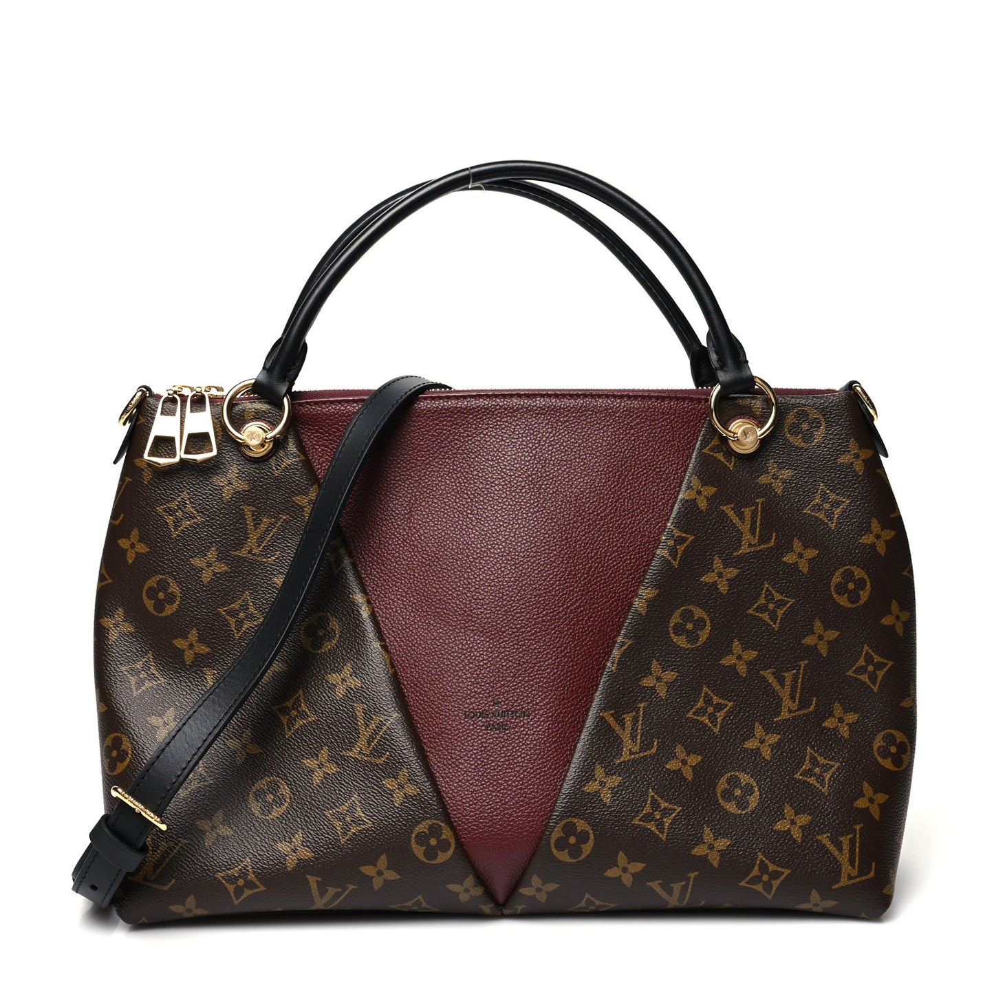 Monogram V Tote MM Bordeaux