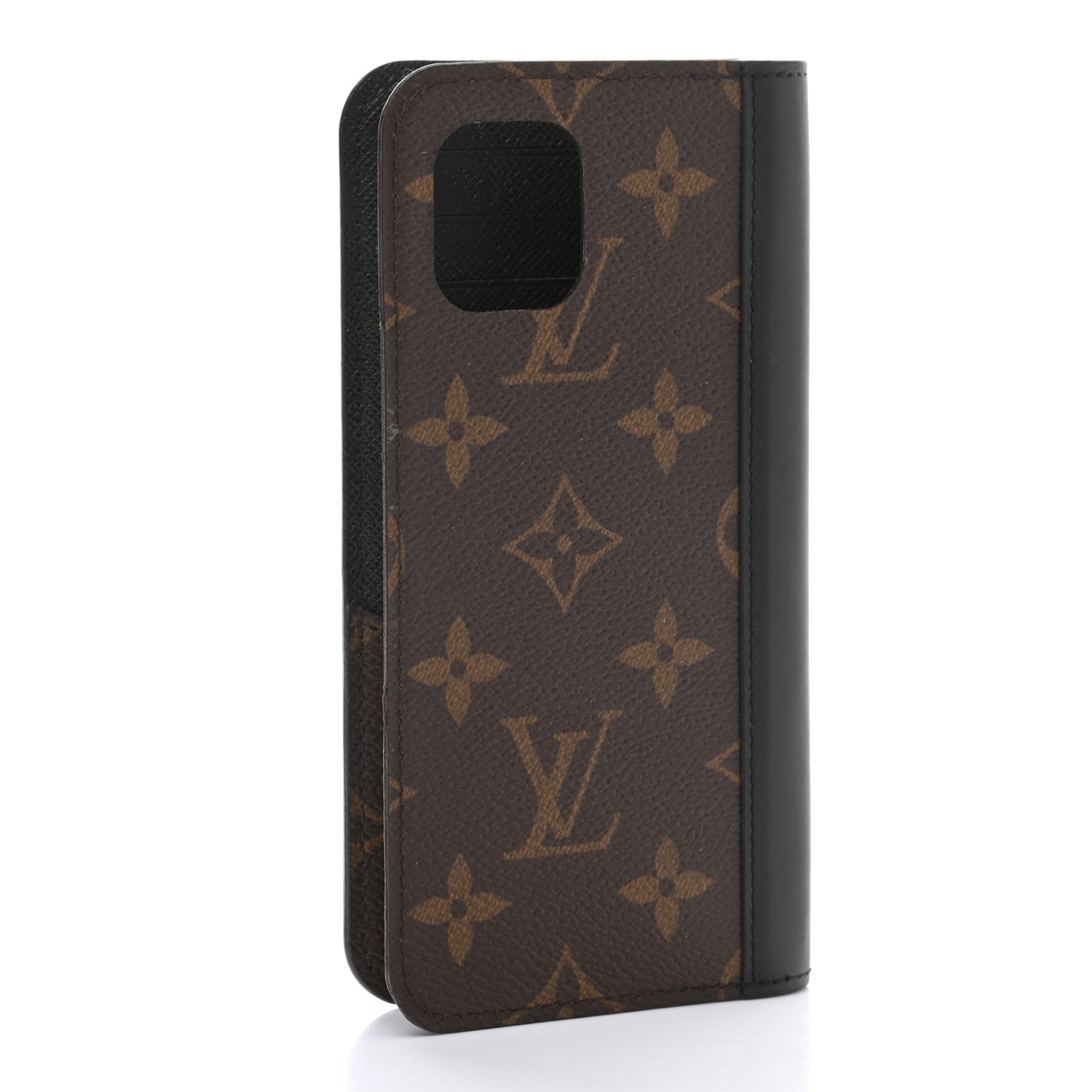 Louis Vuitton Monogram iPhone 13 Folio Case Black 3 of 10