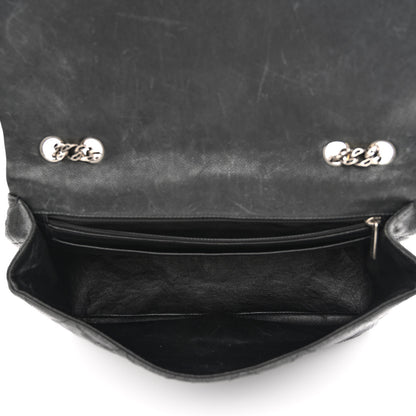 Chanel Washed Caviar Quilted 2.55 Reissue 227 Bijoux Chain Flap Black 5 of 11