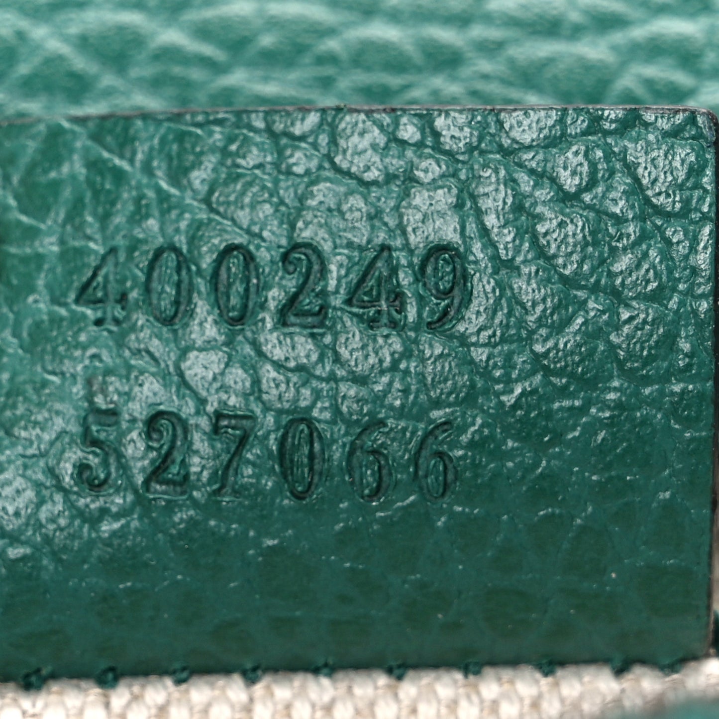 Dollar Calfskin Crystal Small Dionysus Shoulder Bag Emerald