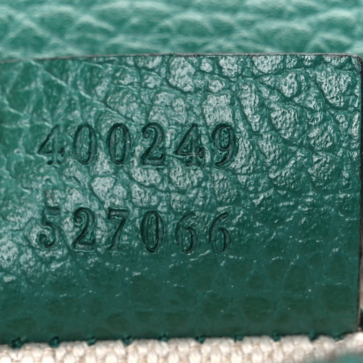 Gucci Dollar Calfskin Crystal Small Dionysus Shoulder Bag Emerald 7 of 10