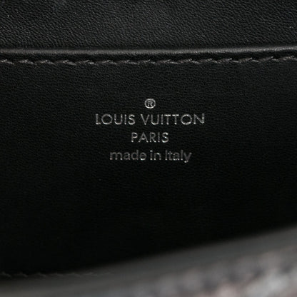 Louis Vuitton Lambskin Studded Malletage GO-14 PM Black 6 of 8