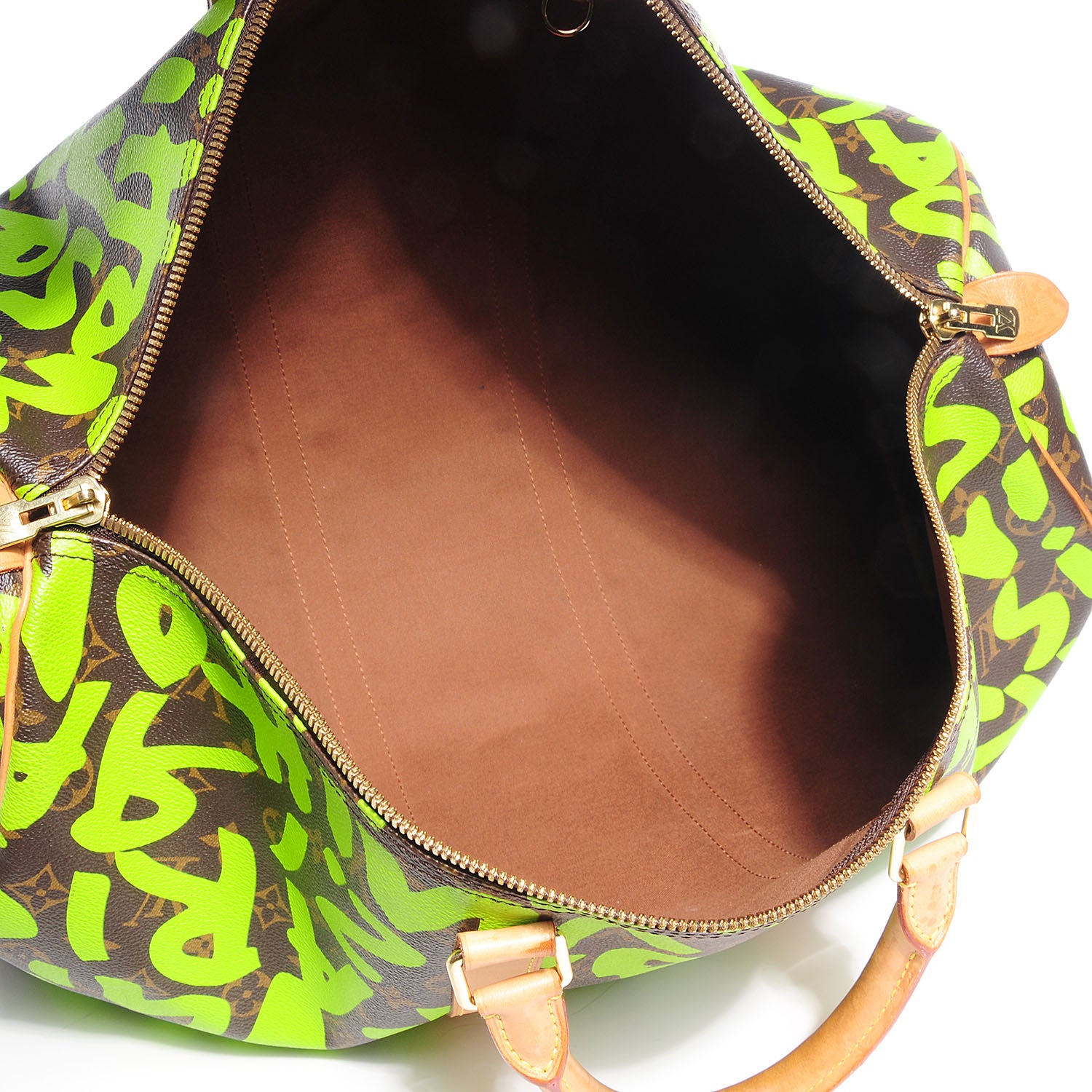 Louis Vuitton Monogram Graffiti Keepall 50 Green 4 of 6