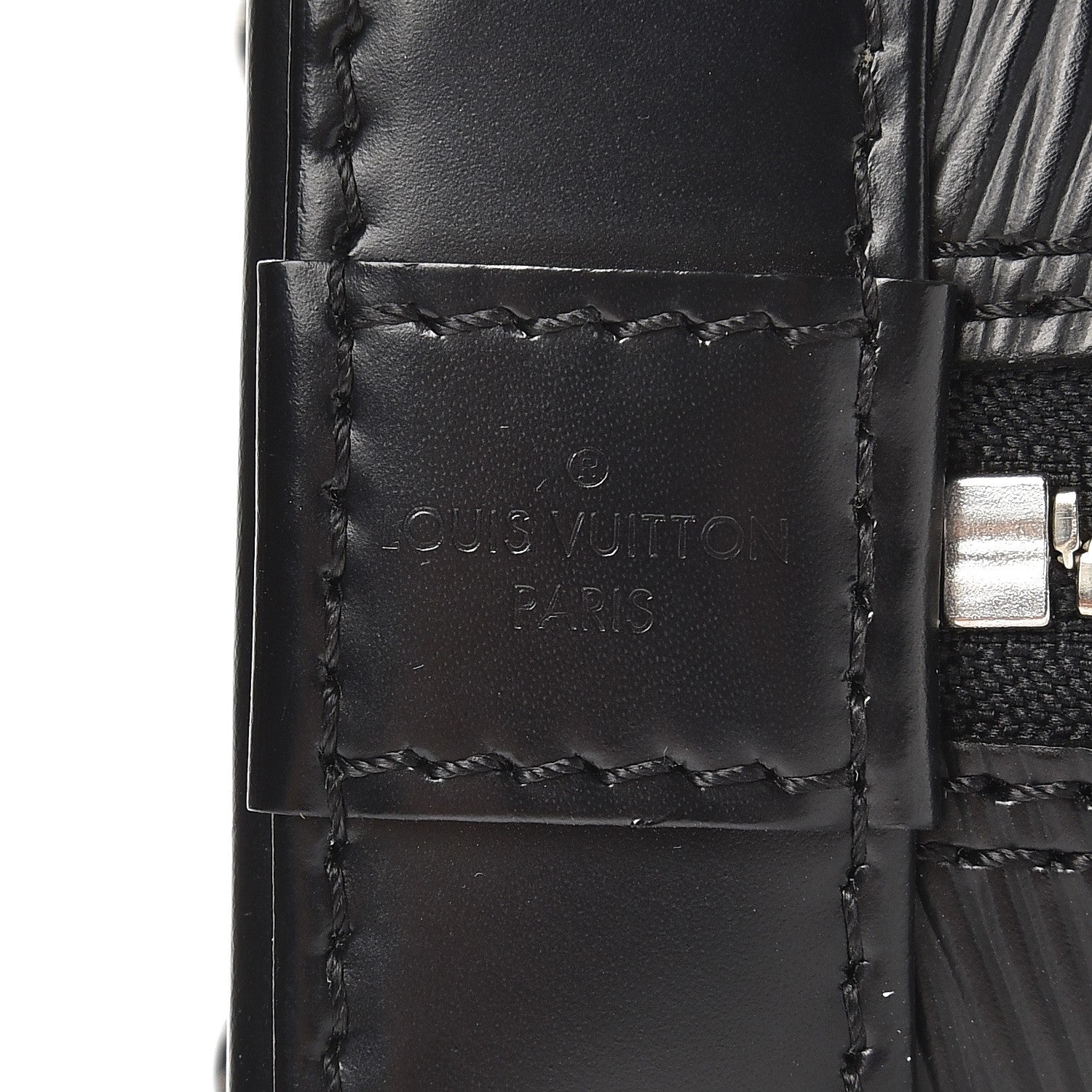 Louis Vuitton Epi Alma BB Black 8 of 9