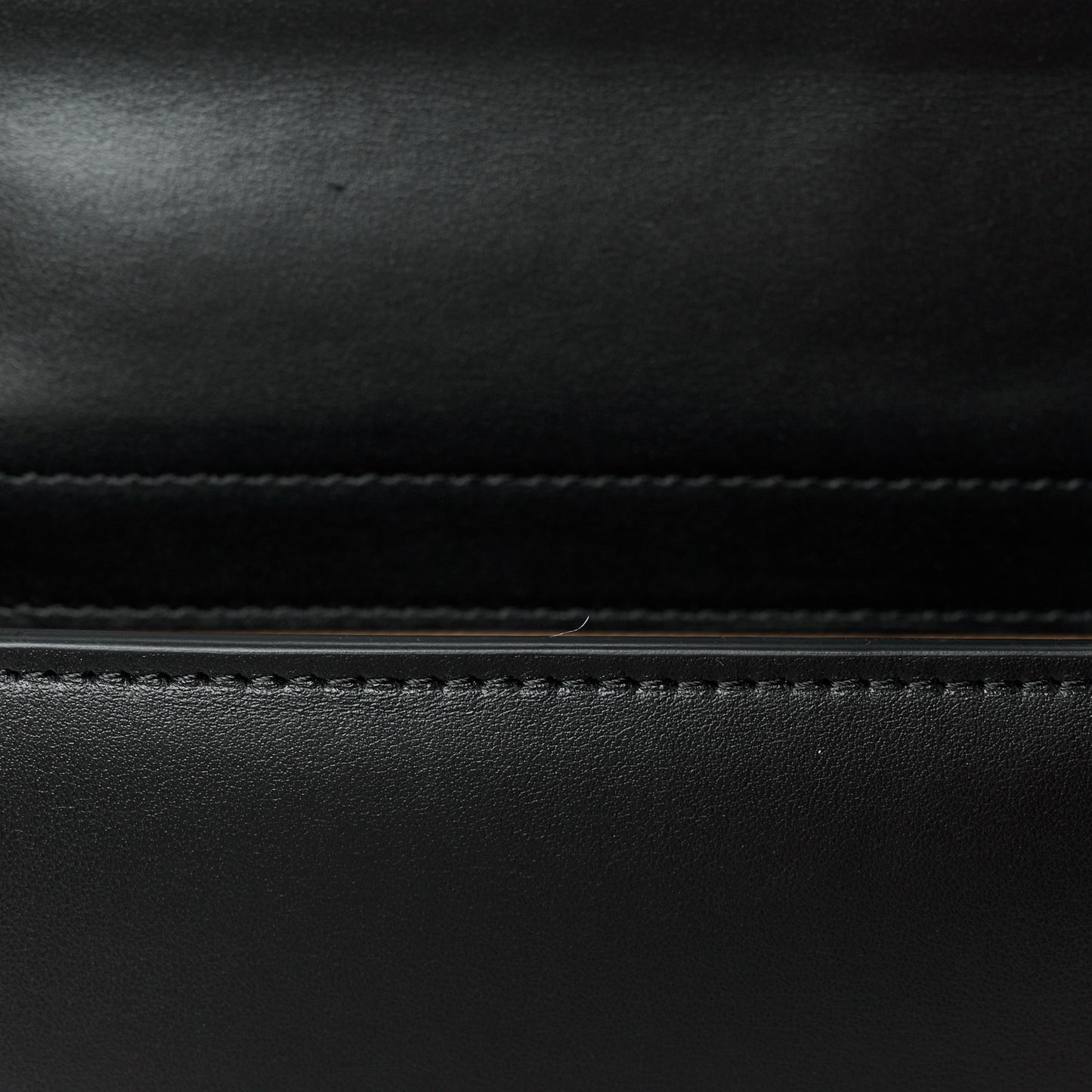 Smooth Calfskin Le Bambinou Black