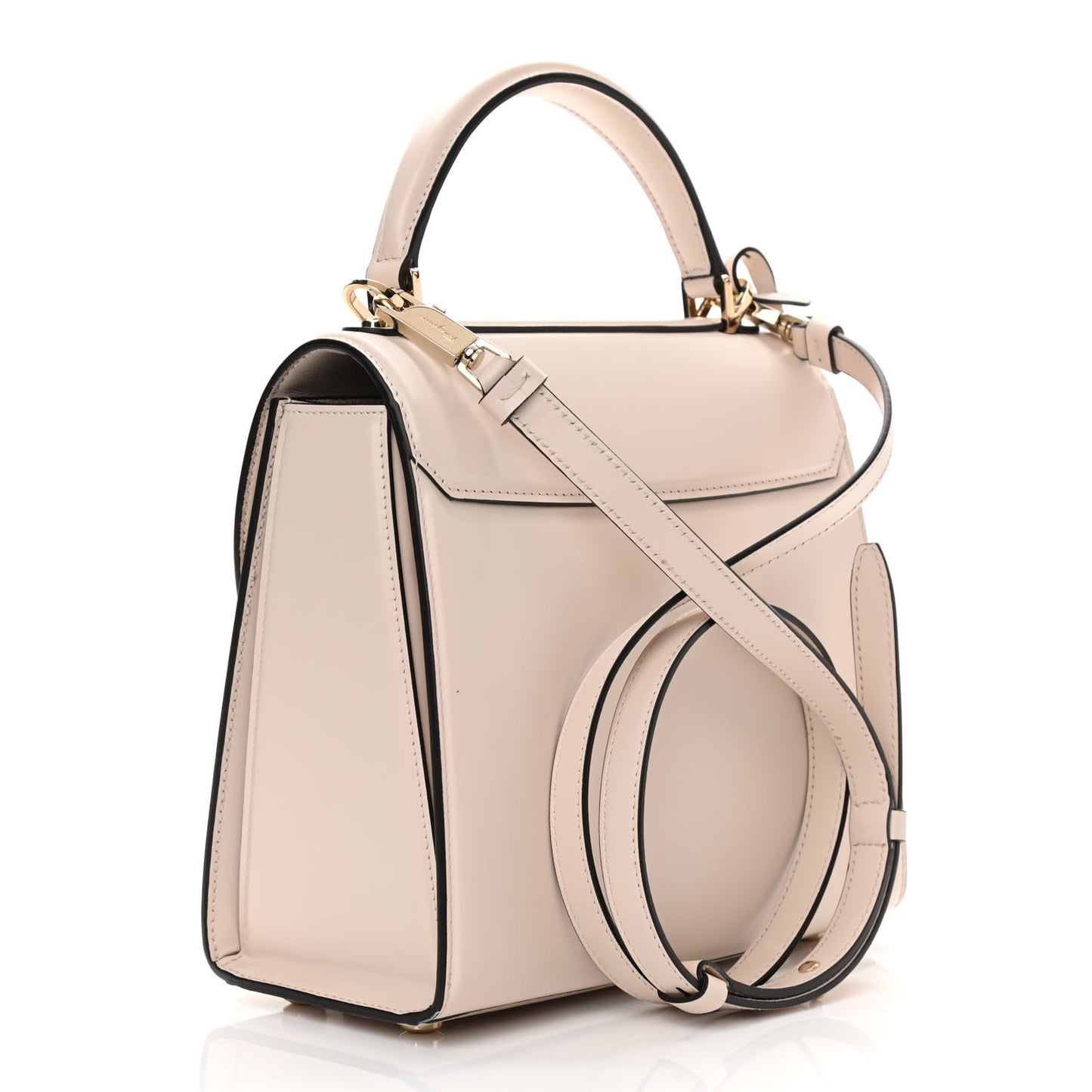 Smooth Calfskin Small Boxyz Beige