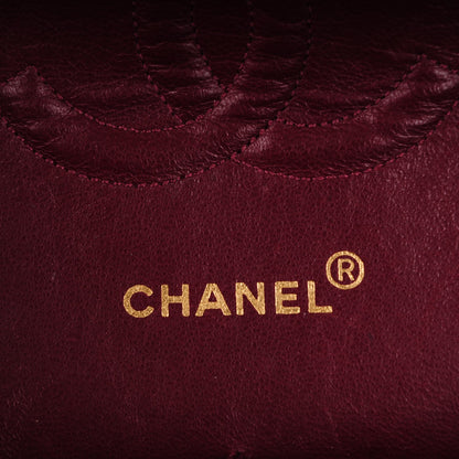 Chanel Lambskin Quilted Medium Double Flap Black 5 of 7