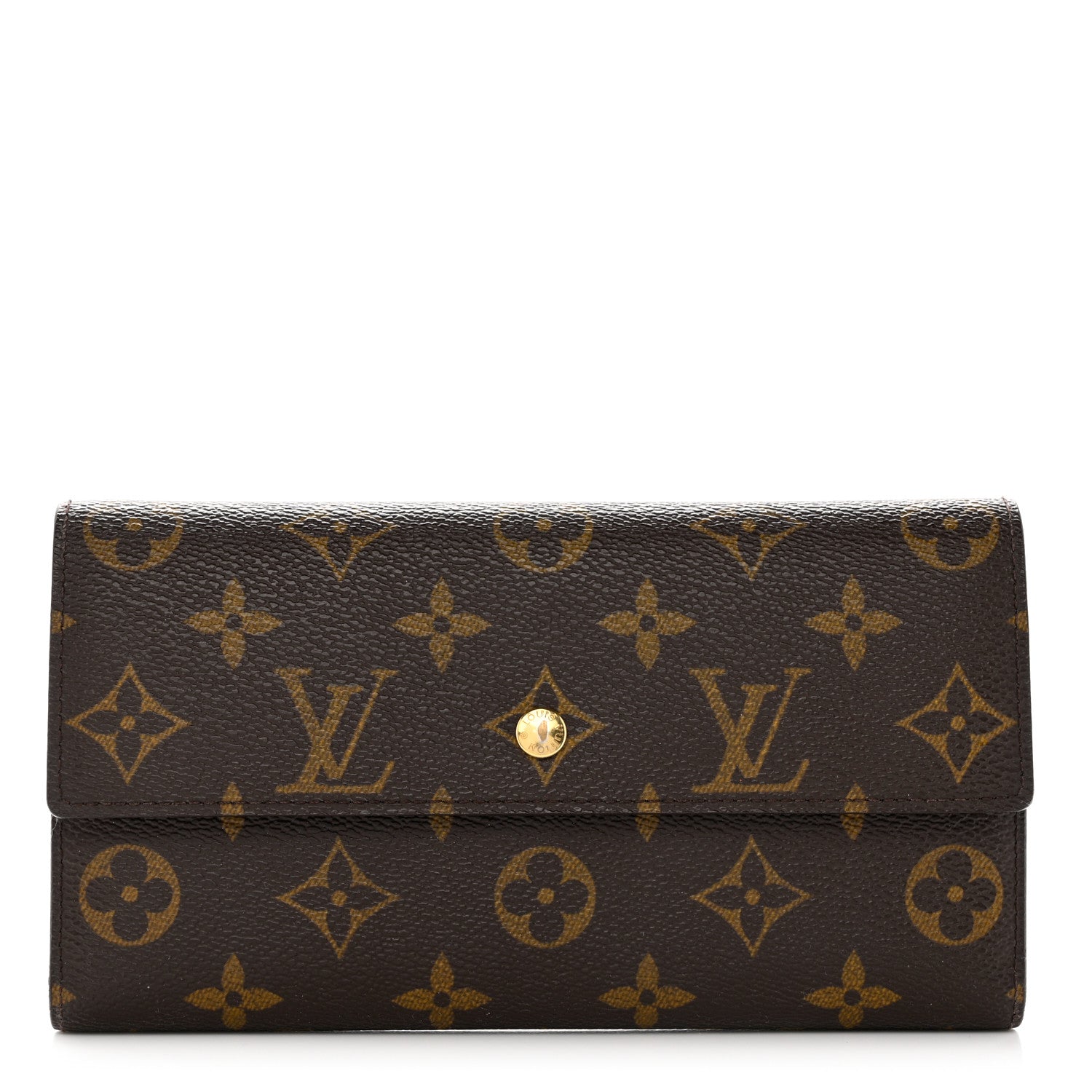 Louis Vuitton Monogram Porte Tresor International Wallet 1 of 8