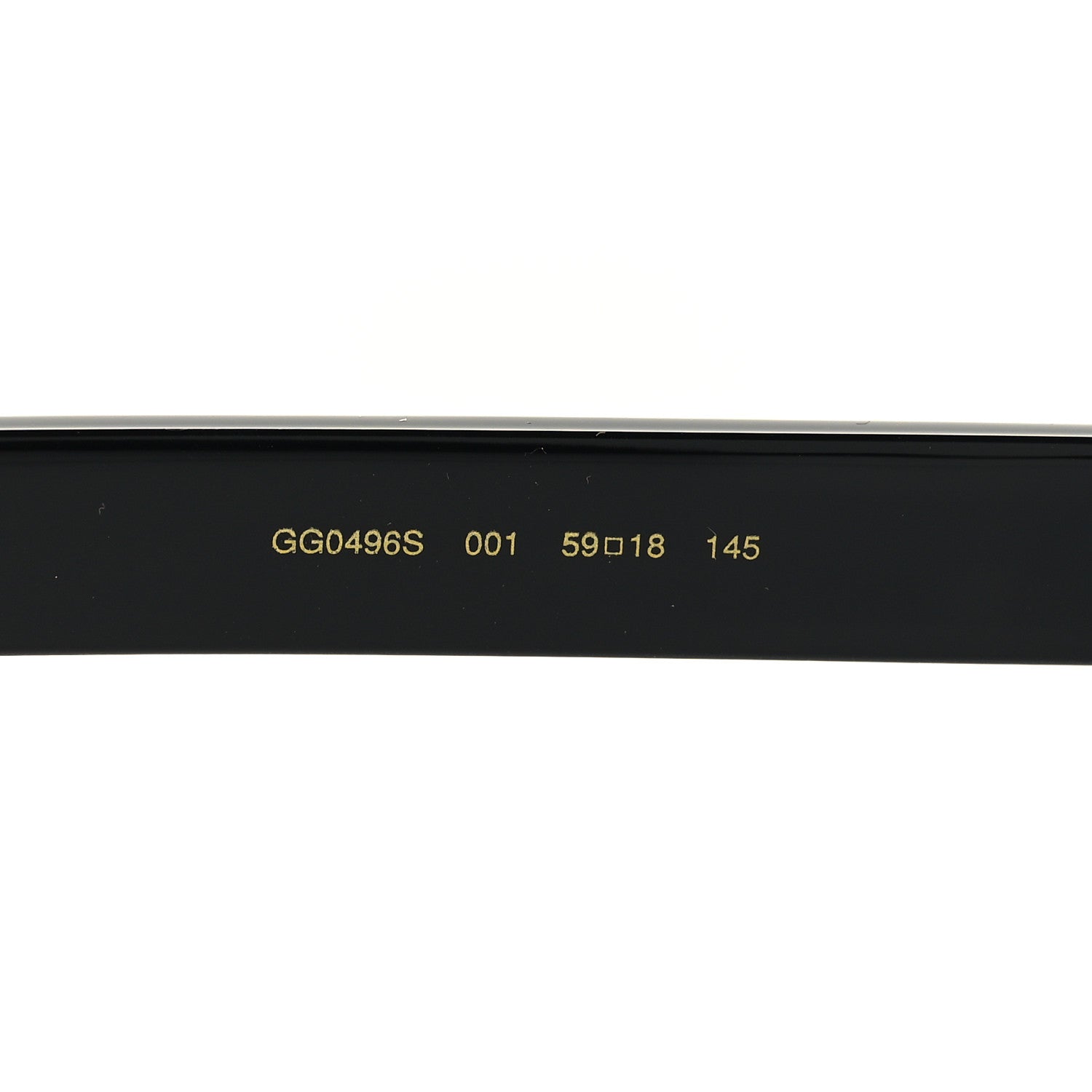 Gucci Acetate Geometric Sunglasses GG0496S Black 6 of 6