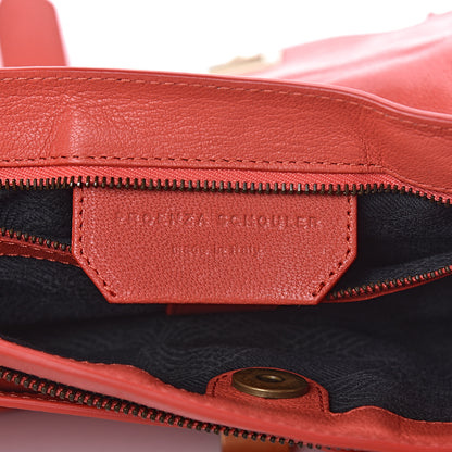 Proenza Schouler Lambskin Medium PS1 Satchel Deep Coral 7 of 11