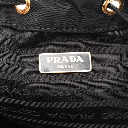 Prada Re-Nylon Duet Drawstring Shoulder Bag Black 6 of 9
