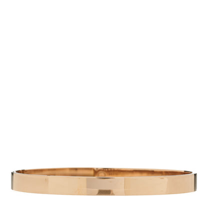 Hermes 18K Rose Gold Diamond PM Kelly Pave Bracelet SH 2 of 3