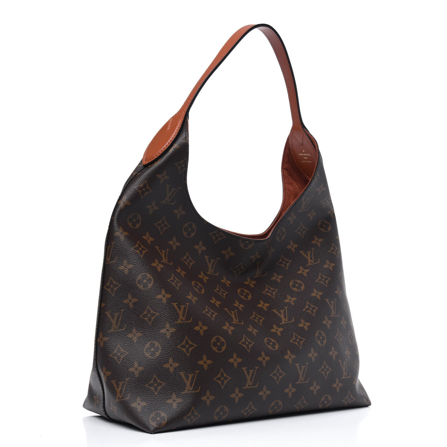 Louis Vuitton Monogram Flower Hobo Caramel 3 of 14