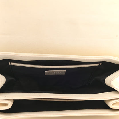 Versace Nappa Palazzo Sultan Shoulder Bag White 4 of 11