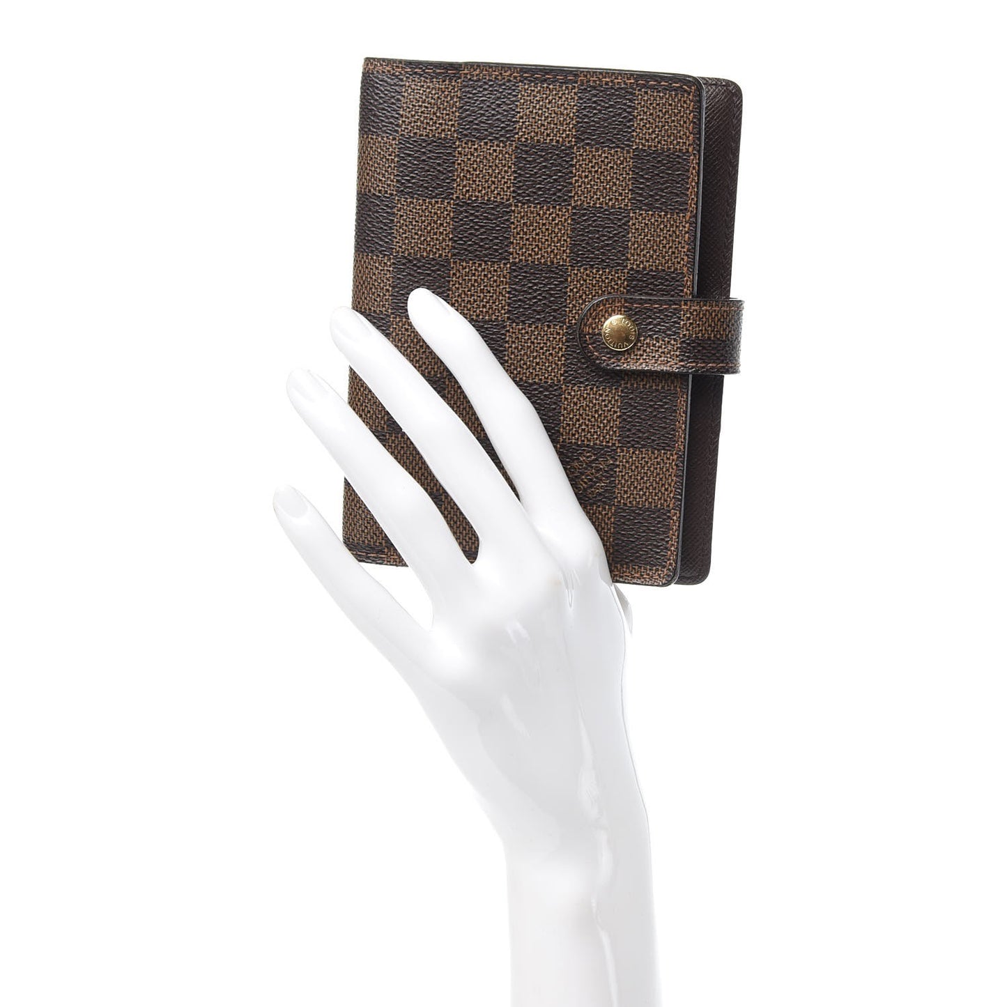 Damier Ebene Small Ring Agenda Cover