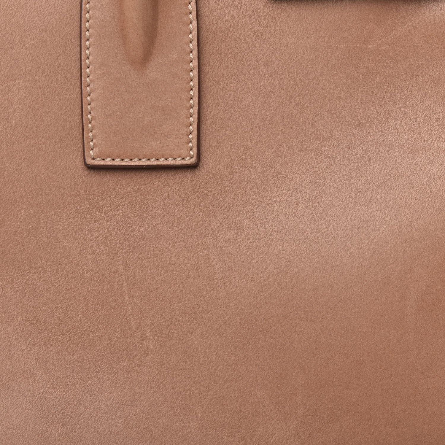 Saint Laurent Smooth Calfskin Medium Supple Sac De Jour Brown 12 of 13