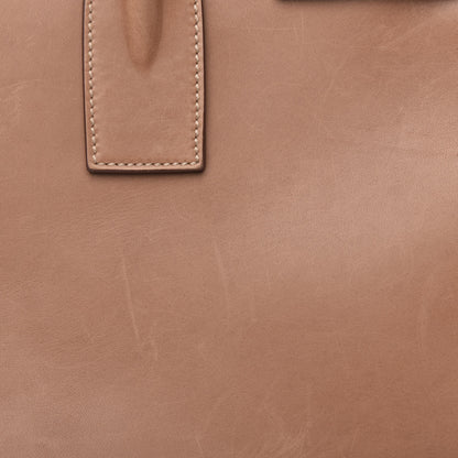Saint Laurent Smooth Calfskin Medium Supple Sac De Jour Brown 12 of 13