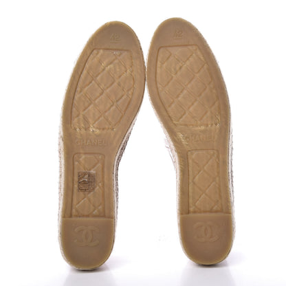 Chanel Mesh Grosgrain CC Espadrilles 42 Pink 6 of 11