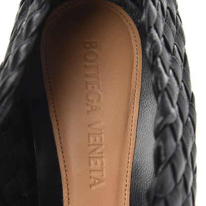Bottega Veneta Nappa Intrecciato Almond Pumps 36 Black 6 of 11