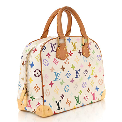 Louis Vuitton LOUIS VUITTON Monogram Multicolor Trouville White 3 of 12