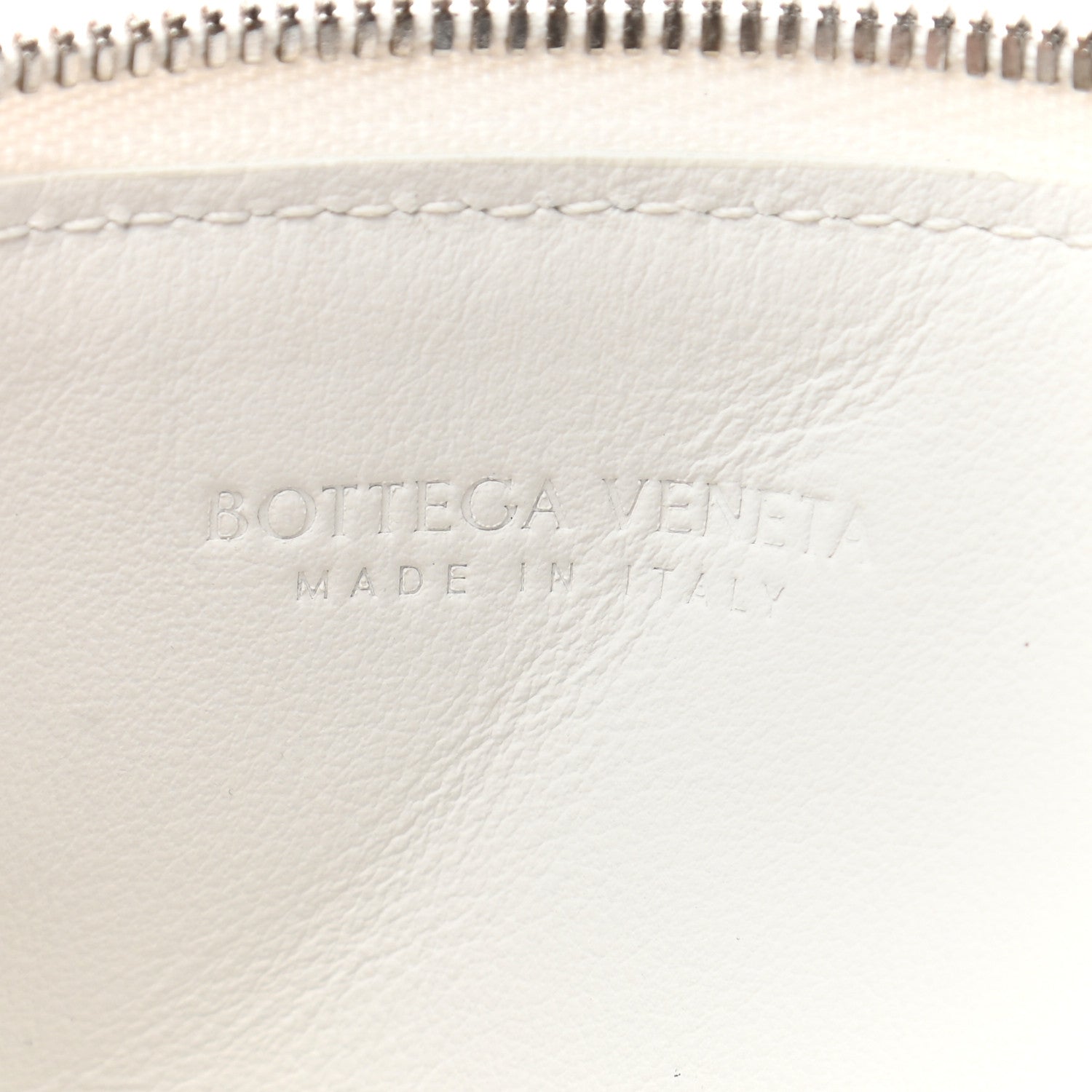 Bottega Veneta Nappa Maxi Intrecciato Coin Purse White 6 of 7