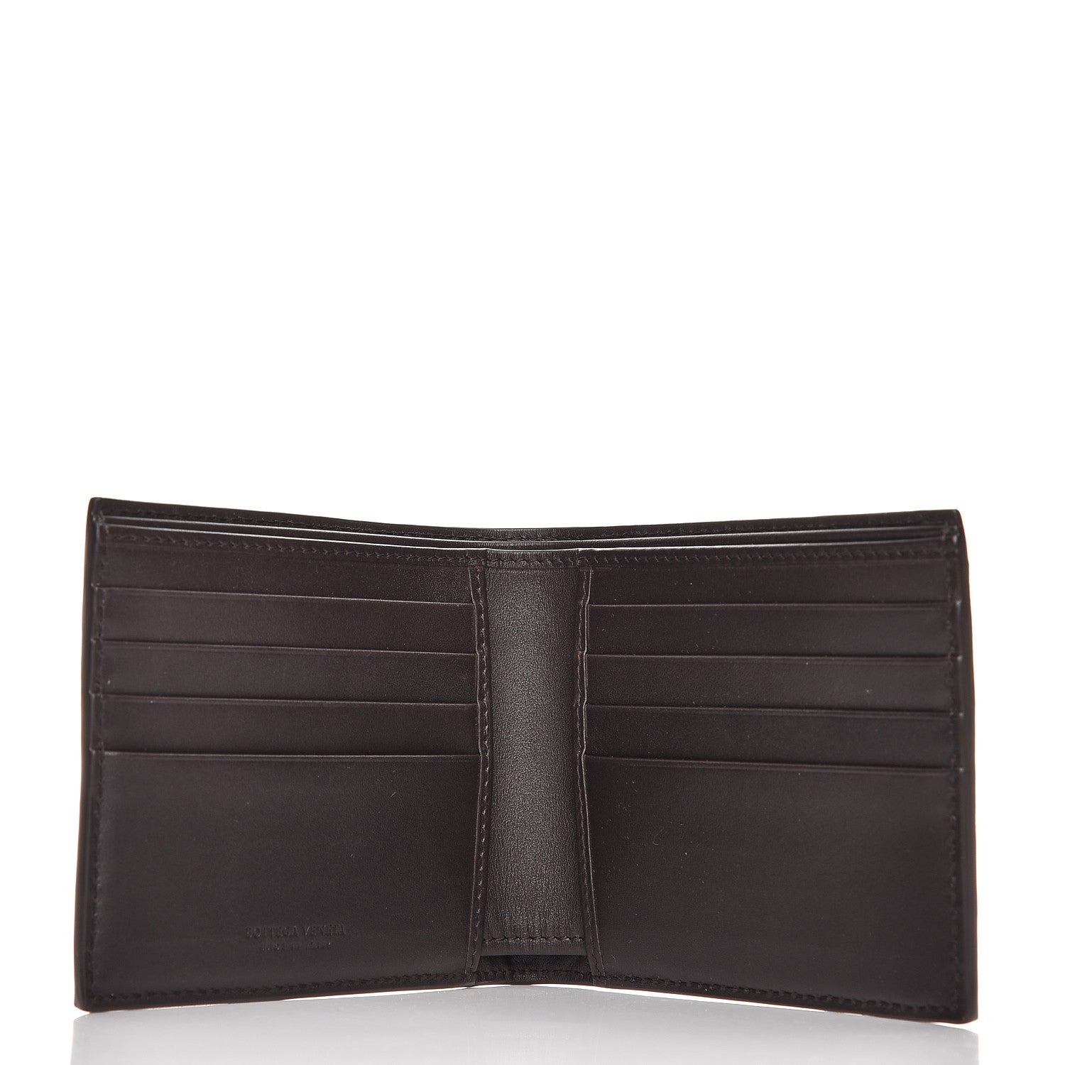 Bottega Veneta Nappa Intrecciato Bi-Fold Wallet Espresso 5 of 7